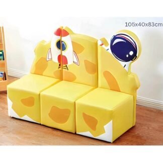 Three-Seater Rocket Sofa for Kids