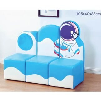 Three-Seater Astronaut Sofa for Kids