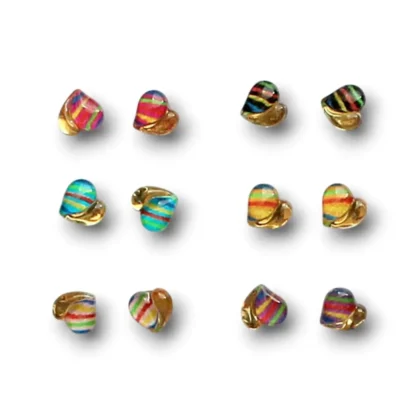 Six Pairs of Imitation Earrings - JWL0086