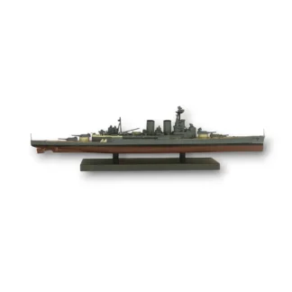 Small Scale Model of UK Warship "Hood" for Adult Collectors
