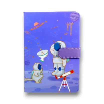 Hardcover A5 Notebook with Magnetic Strap - ST0061