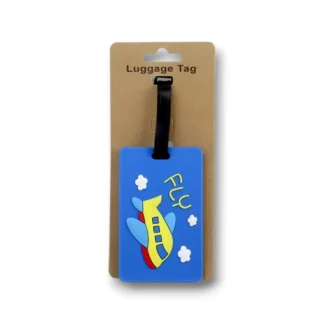 Colorful, Fun 3D Rubber Luggage Tag - ST0029