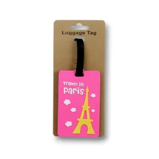 Colorful, Fun 3D Rubber Luggage Tag - ST0028