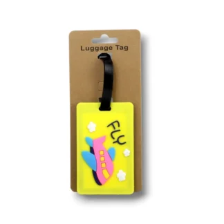 Colorful, Fun 3D Rubber Luggage Tag - ST0026