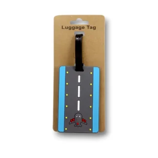 Colorful, Fun 3D Rubber Luggage Tag - ST0025