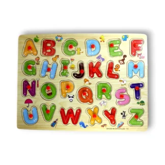 Wooden Alphabet Puzzle Board- ST0032