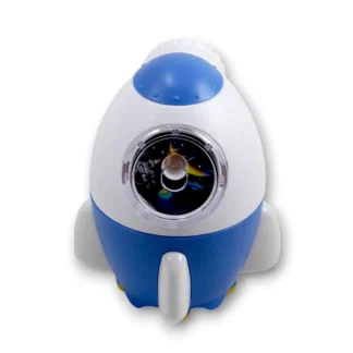 Rocket Shape Pencil Sharpener (Blue) - ST0044