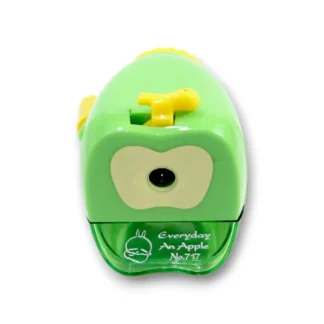 Green Apple-Shaped Pencil Sharpener- ST0050