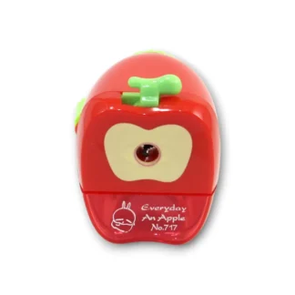 Red Apple-Shaped Pencil Sharpener- ST0051