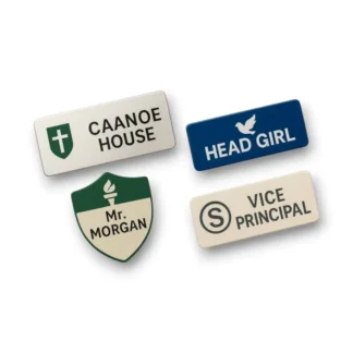 Custom Name Badges – For Students, Teachers, Receptionists, Staff and More